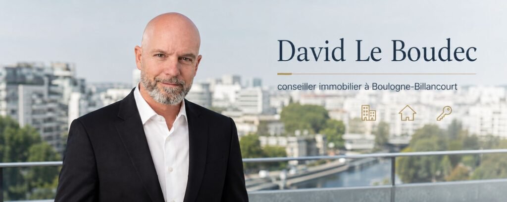 David Le Boudec, conseiller immobilier à Boulogne-Billancourt
